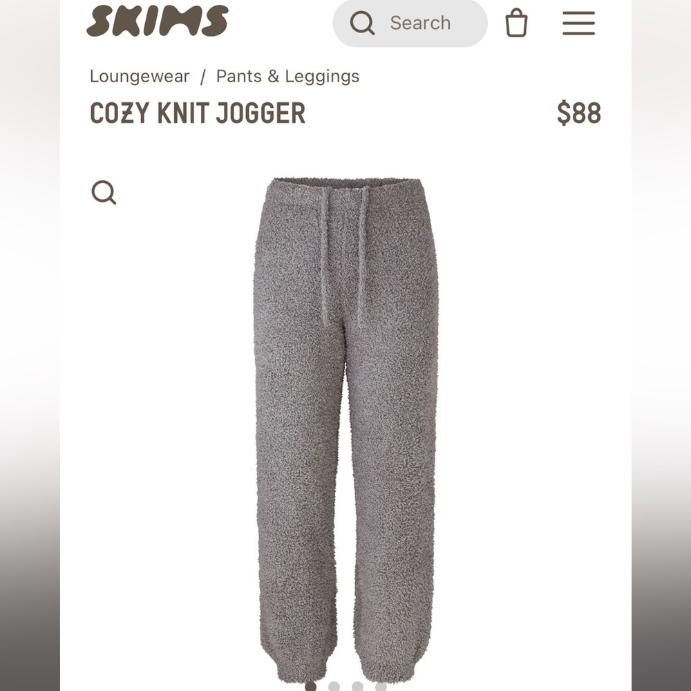 SKIMS cozy knit pant
